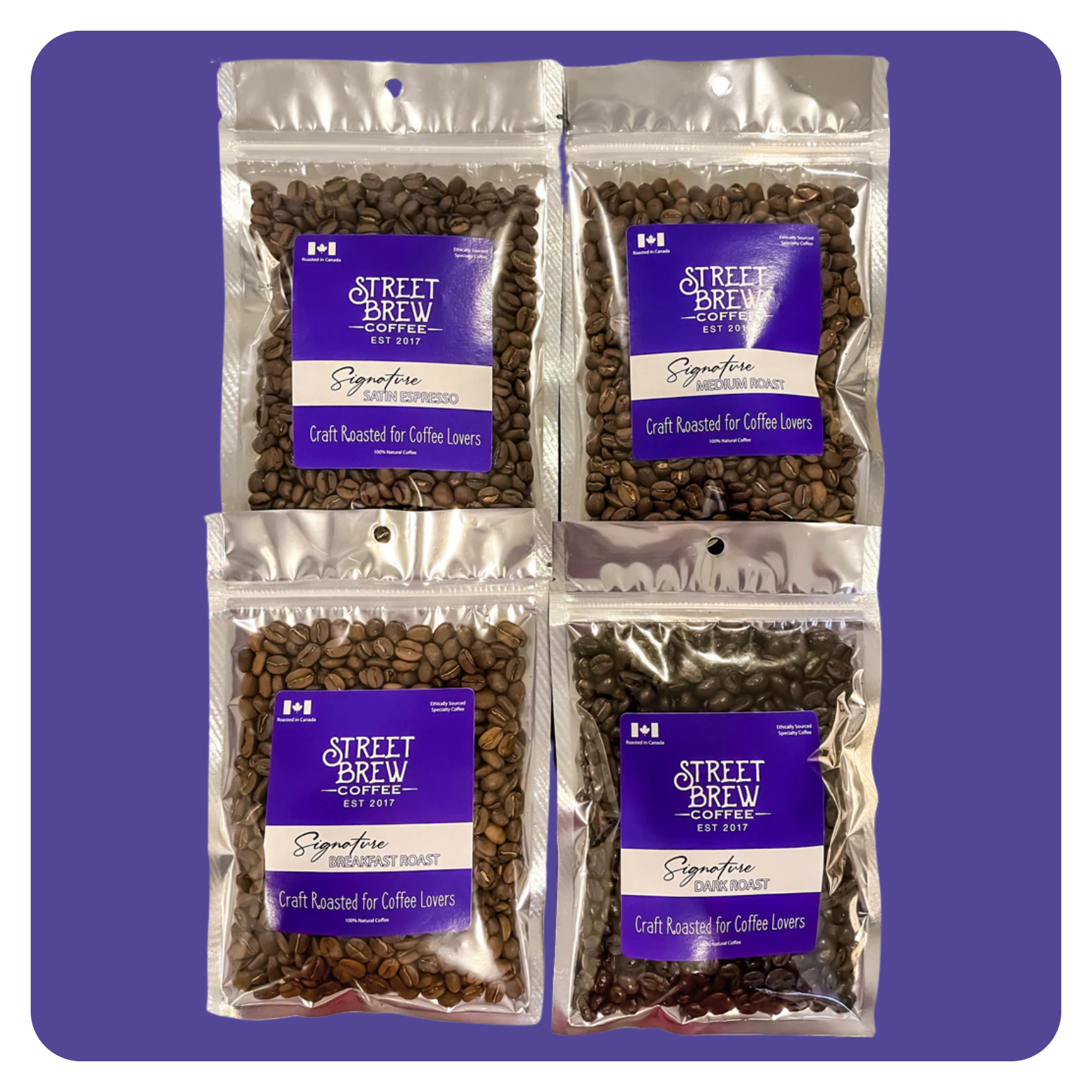 Signature Sample Coffee Packs – Street Brew
